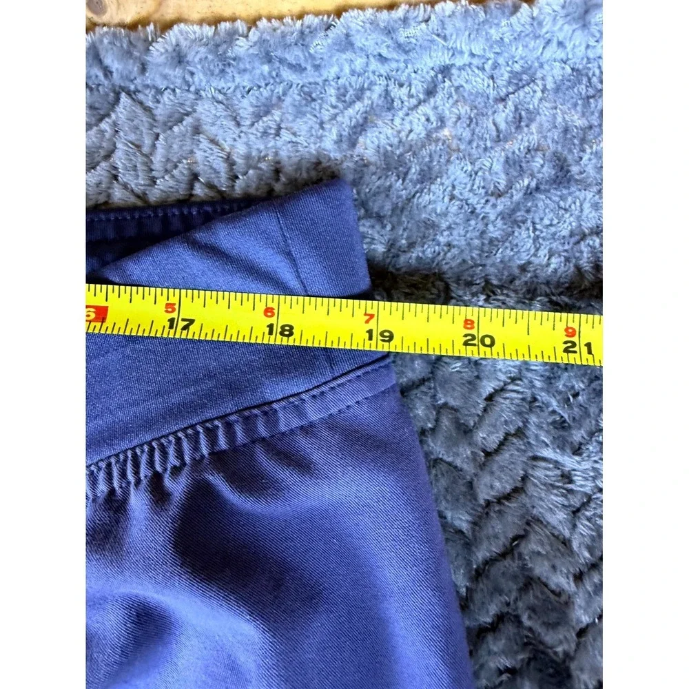 FIGS Technical Collection Mens XL Blue Drawstring Medical Scrub Pants Solid